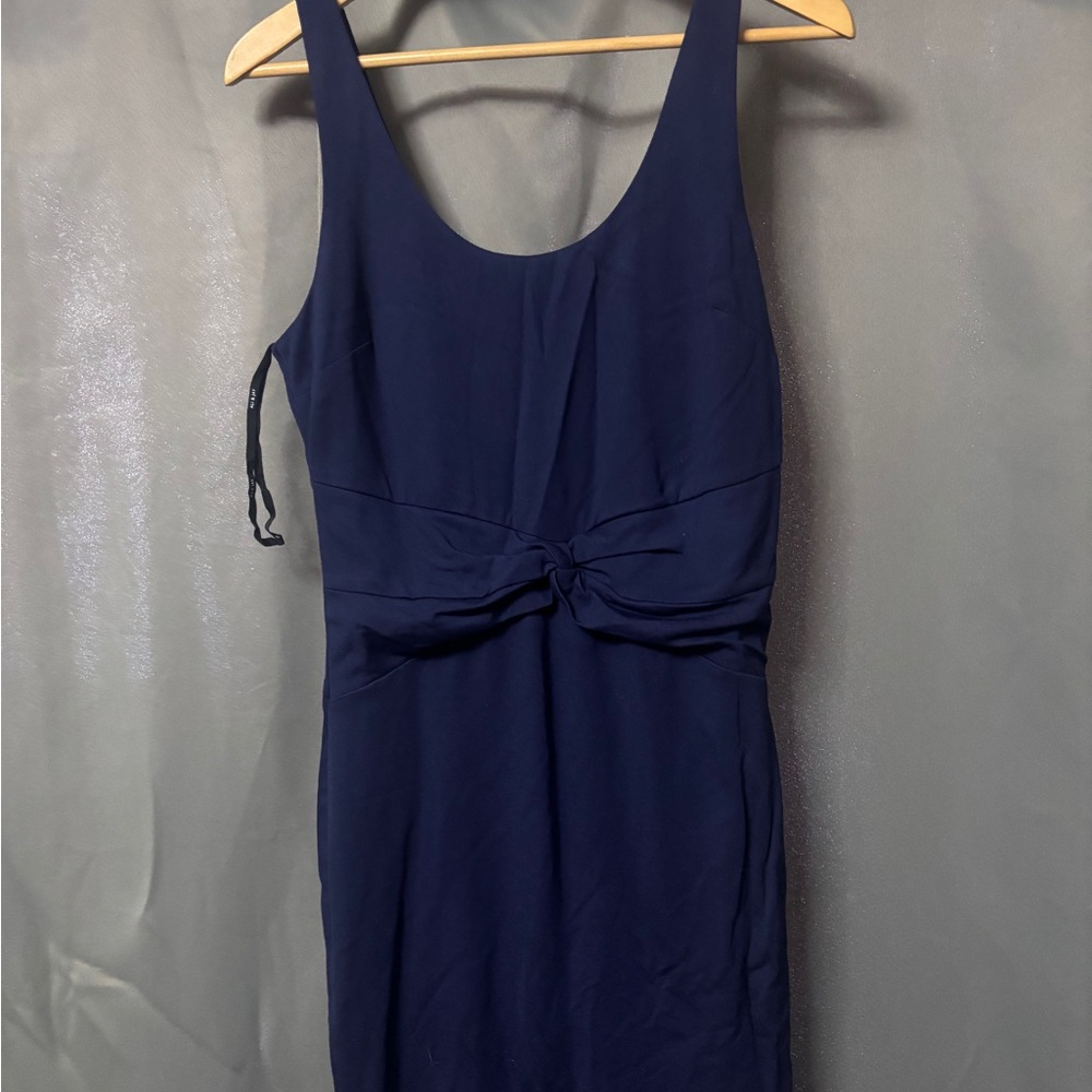 ALI & JAY Navy Blue Knotted Mini Dress